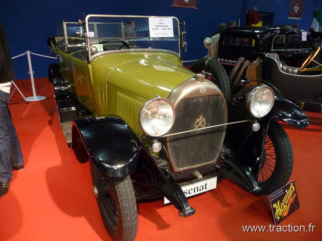 2011_epoquauto (19).jpg - 05/11/2011 - 69000 LYON - EPOQU'AUTO - 33ème Salon International Autos & Motos Anciennes - Ventes aux enchères Osenat - HOTCHKISS Type AM - 1924 - 12 HP